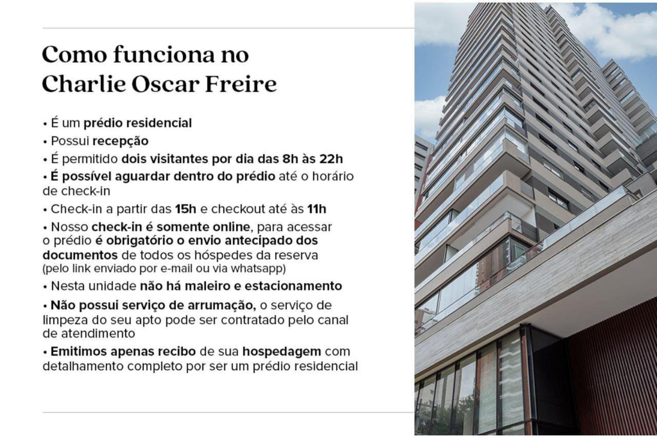 サンパウロCharlie Oscar Freireアパートメント エクステリア 写真